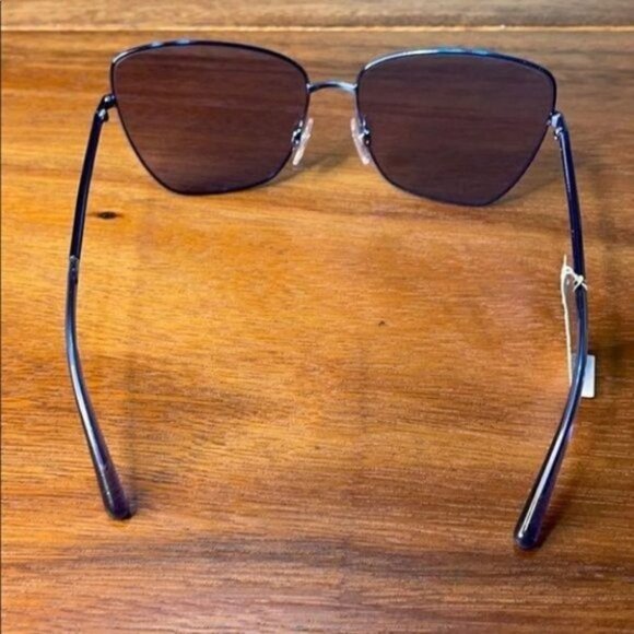 NWT Dolce & Gabbana Blue Cat Eye Oversized Sunglasses main image 11
